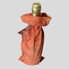 Wine Bottle Gift Bag Handmade New Fabric Washable Reusable Eco Friendly