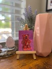 Gummy Bear Candy ACEO Original Gouache Sweet Dessert Gift Food Art Wall Decor — photo 3