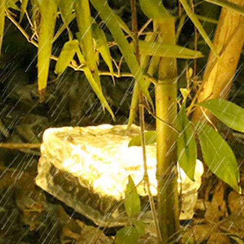 Lampes Solaires D'Extérieur Étanches à LED en Forme de Brique de Glace pour7257 - Bild 2 von 9