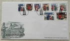 GB QEII 2018 Christmas Singles Royal Mail FDC Bethlehem Christmas Tree Pen Knib