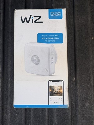 WiZ Philips Hands Free Wireless Control Smart Wi-Fi Motion Sensor AA1