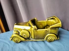 Vintage McCoy Pottery Floraline Car Planter Green Convertible #532