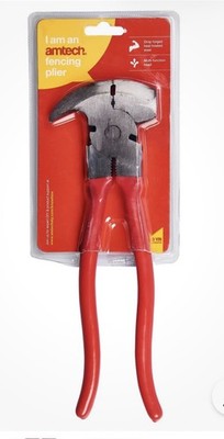 Zaunzange 10 Zoll 250 mm Bauernhof Schlagfläche Klammer Entferner Haken Klemme Zange