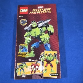 LEGO Marvel Super Heroes The Hulk 4530 Complete Set 39 Pieces Friction Joint