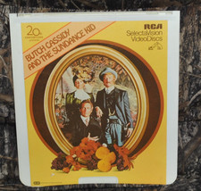 Butch Cassidy And The Sundance Kid CED RCA Selectavision Video Disc