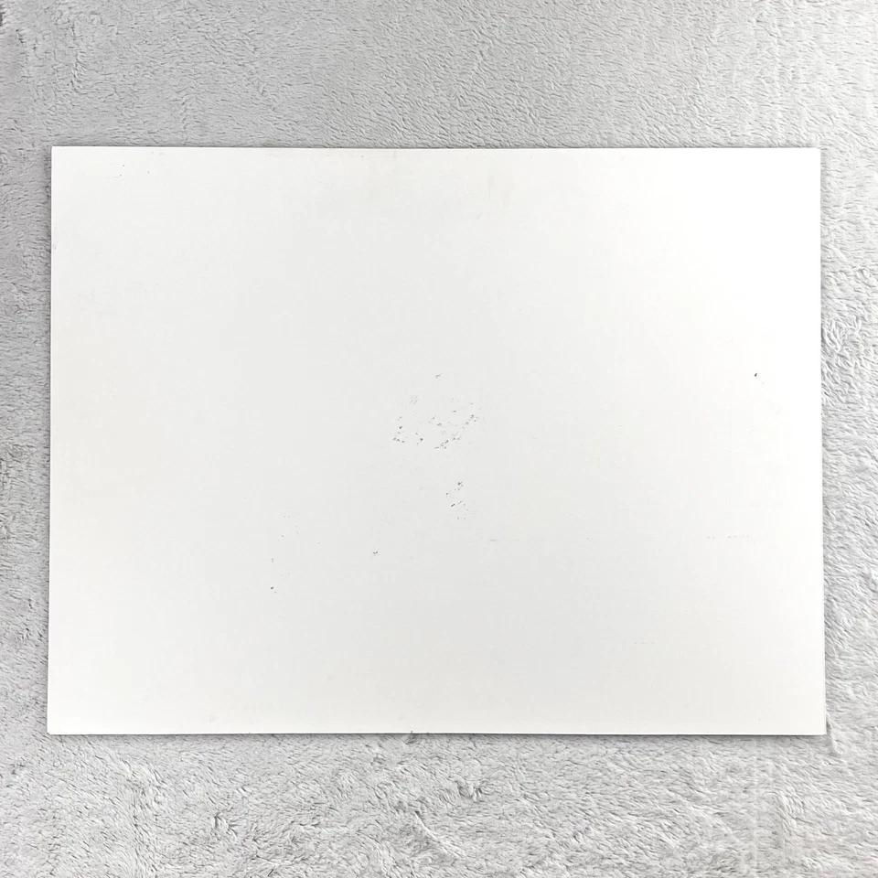 Hoja plana vintage de batido de la década de 1950 3 troquelados de cartón fuente de soda comedor Foto 2 de 4