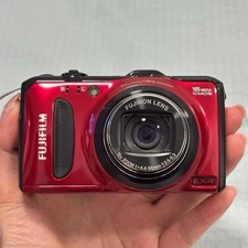 Fujifilm FinePix F600 EXR 16MP 15x Optical Zoom Digital Camera GPS EXR CMOS Red
