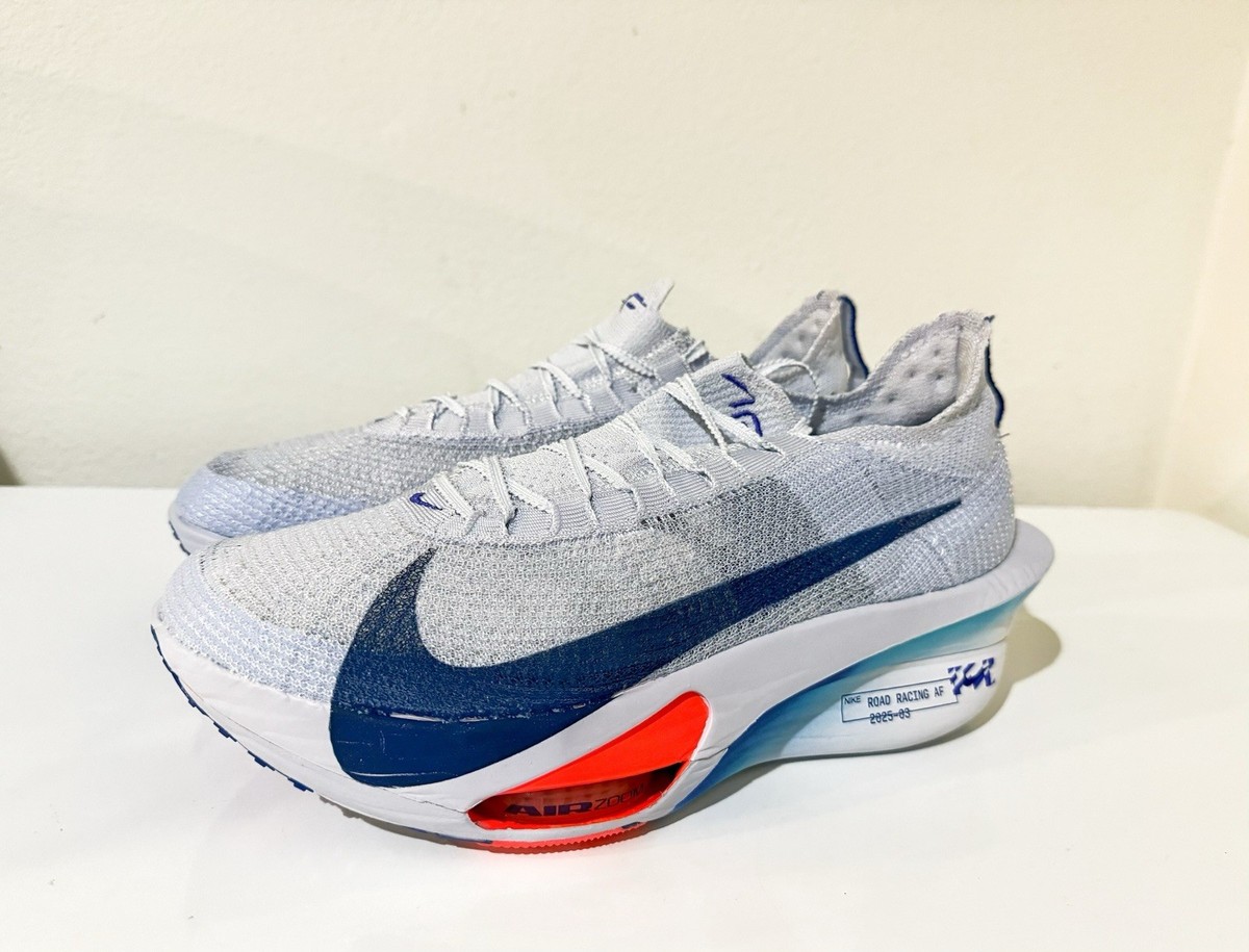 Men's Size 12-Nike Air Zoom Alphafly NEXT% 3 Football Grey Blue