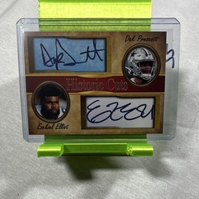 Historic Cuts Dak Prescott Ezekiel Elliott Dual Cut Trading Card