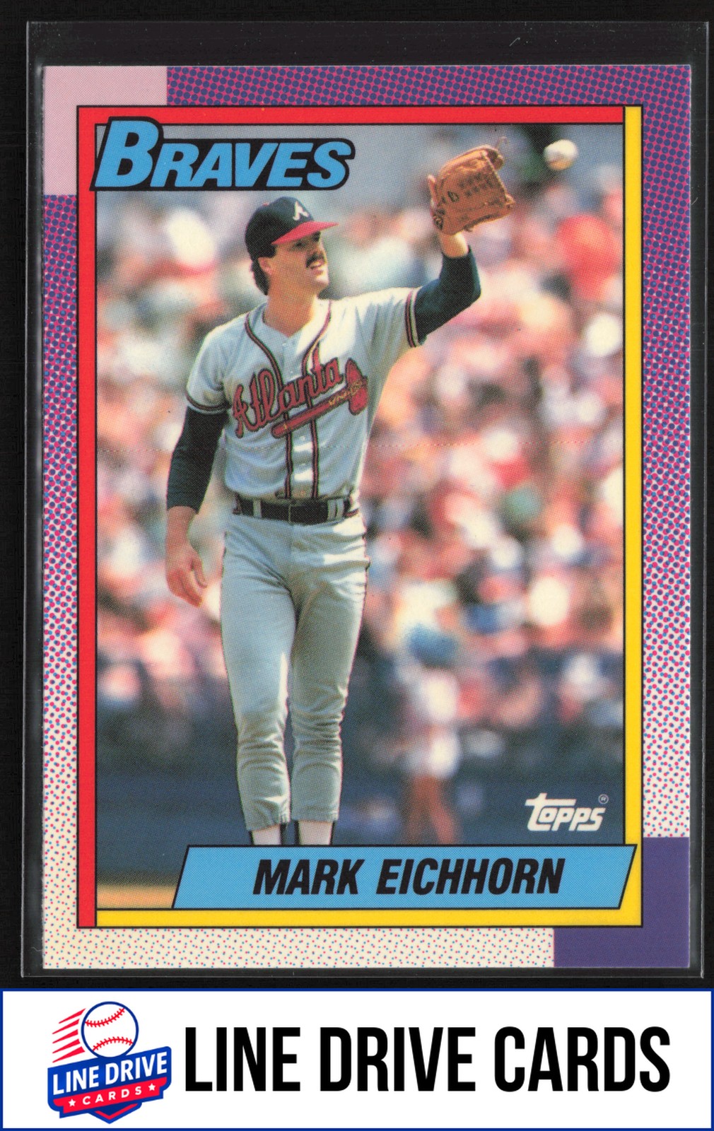 1990 Topps #513 Mark Eichhorn Collector's Edition (Tiffany) Atlanta Braves