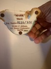 Enesco Cherished Teddies Mark Bear Figurine Resin 1993 914770 — photo 3
