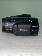 Canon Vixia HV30 Camcorder - Black - For Parts Or Repair    Read