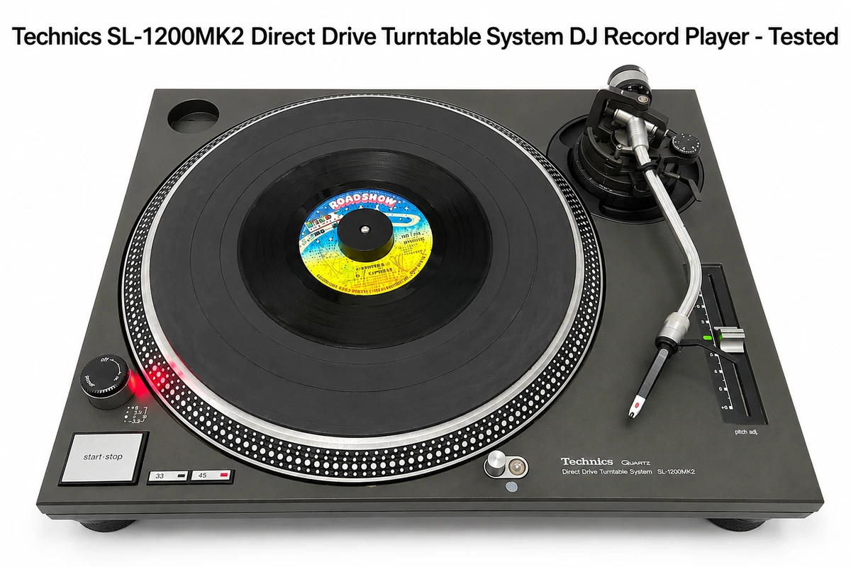 Technics SL-1200MK2 Aluminum DJ Turntables for sale | eBay