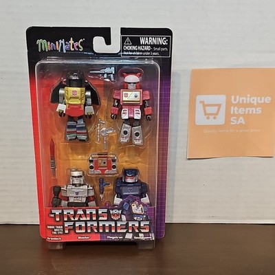 Diamond Select Transformers Minimates Grimlock Blaster Megatron Soundwave