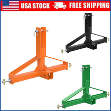 3 Point 2" Receiver Trailer Hitch Category 1 Tractor Quick Hitch Drawbar Adapter