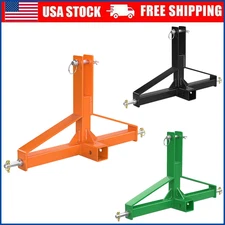 3 Point 2" Receiver Trailer Hitch Category 1 Tractor Quick Hitch Drawbar Adapter