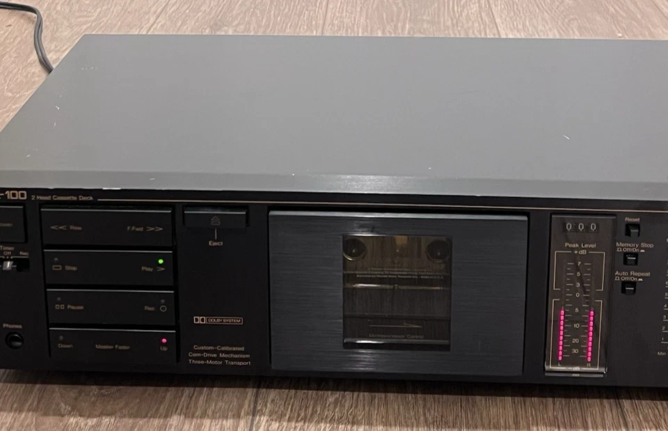 Nakamichi BX-100 2 Head Cassette Deck - Image 4 of 4