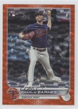 2022 Topps Series 2 Orange Foilboard 255/299 Charlie Barnes #641 12gr