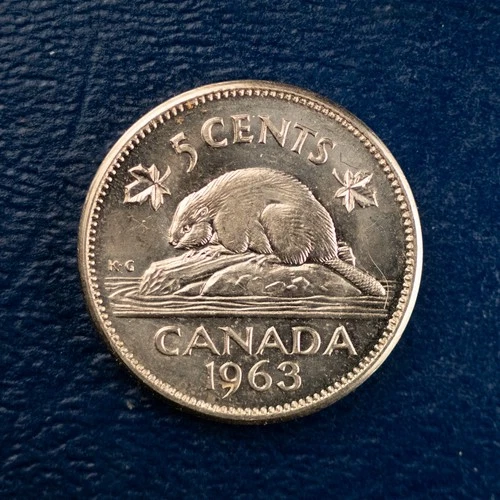 1963 Canada 5 Cents — photo from another recent sale