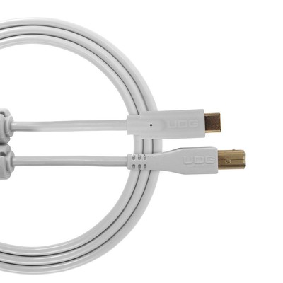 UDG - Cable USB 2.0 C-B Straight 1,5m White