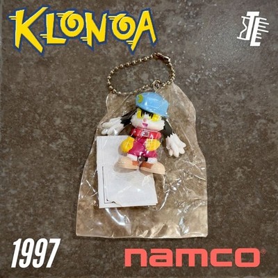 Klonoa Door to Phantomile PS1 Keychain Namco Super Hall of Fame 1997 BRAND NEW
