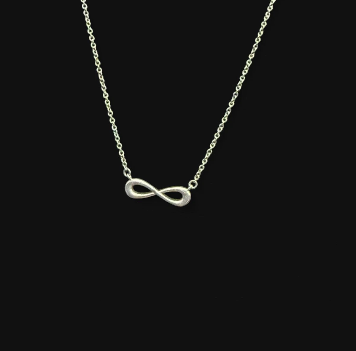 Tiffany Infinity Necklace for sale - eBay