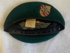 Vintage 1960's Vietnam US Army Green Beret Special Forces Wool - V/N Label