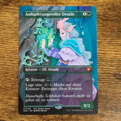 MAGIC THE GATHERING Special Guests Aufopferungsvoller Druide Mythic SPG 0138
