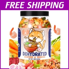 Bulk 16oz Seafood & Vegetable Ramen Topping Mix - 100% Natural & No Additives