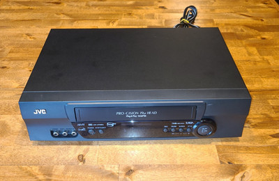 JVC HR-VP59U VHS Player VCR Video Cassette Recorder -No Remote- Tested & Working