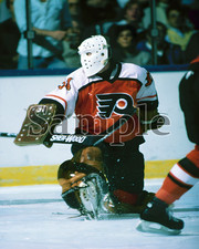 NHL Pelle Lindbergh Philadelphia Flyers Game Action Color 8 X 10 Photo Picture