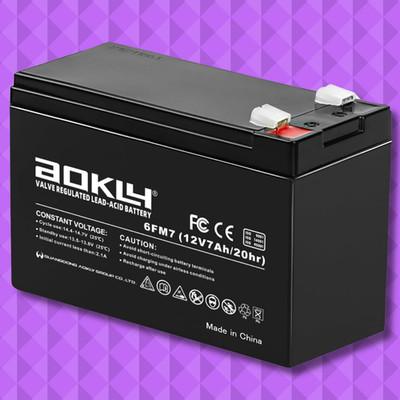 ExpertBattery 12V 7Ah SLA Battery Replaces Enduring 6-FM-7