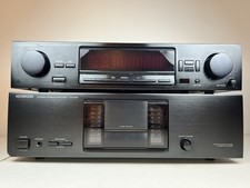 Vintage Kenwood KM-992 Stereo Power Amplifier & KC-992 Control Amplifier Tested