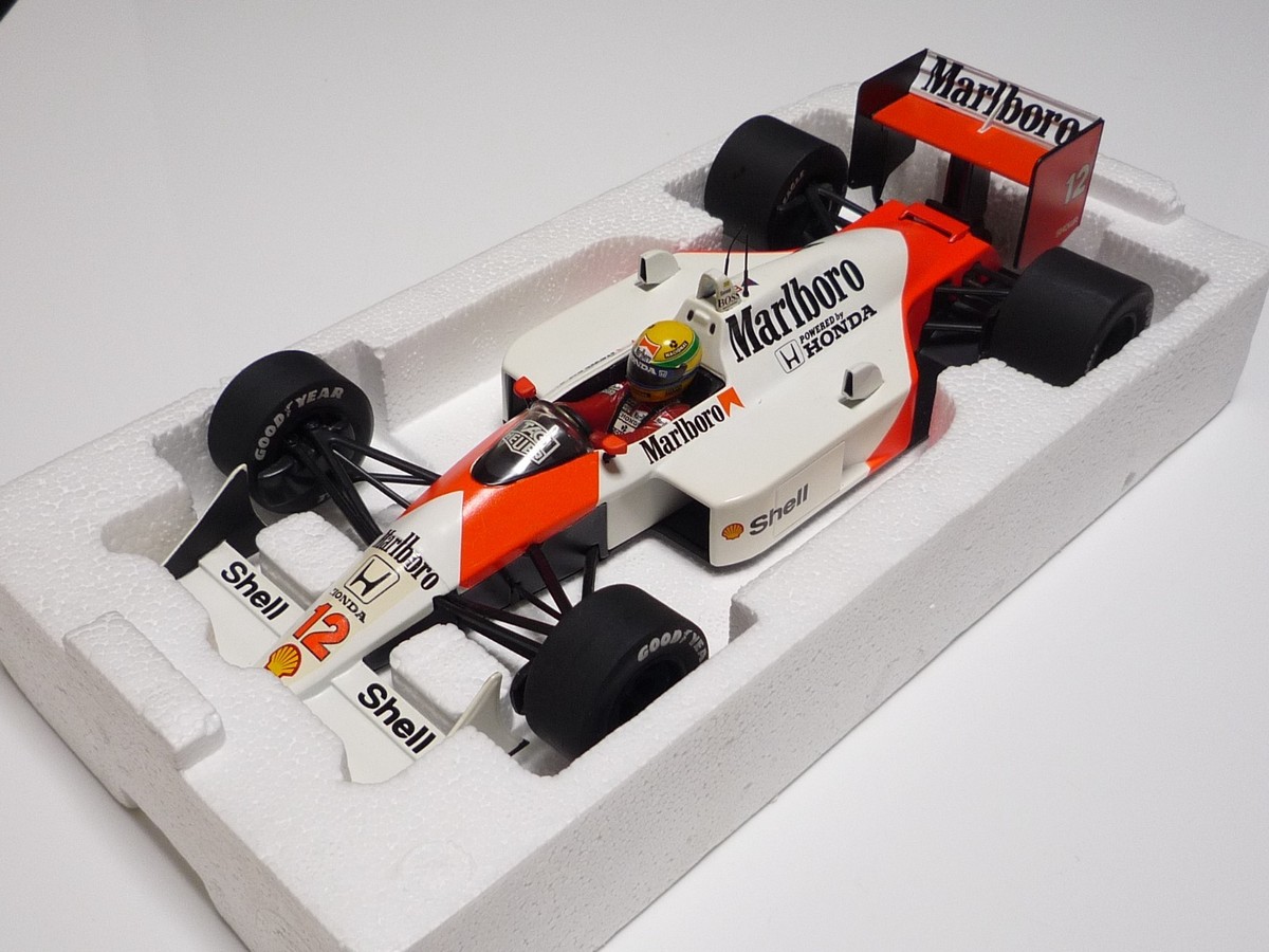 ミニカー MINICHAMPS McLaren HONDA MP4/4 A Senna MINICHAMPS 1:18 McLAREN HONDA MP4/4 A. SENNA WORLD CHAMPION