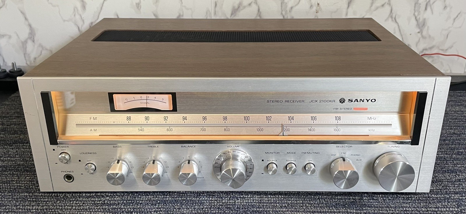 Vintage Sanyo JCX 2100KR In Ex. Cond.!