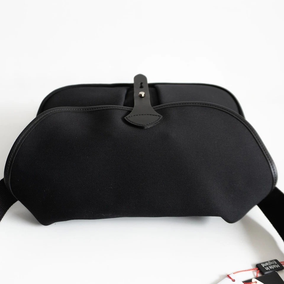 Billingham Wickham 小号相机包黑色皮革信使肩未使用 — 第 4/4 张图片