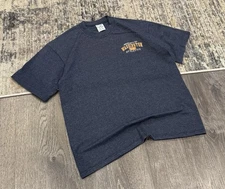 Vintage 90s Cal Cru Striped T Shirt—MADE IN USA—Washington DC Athletics—Men’s M