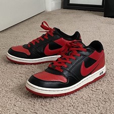 2011 Nike Air Prestige III Black-Varsity Red, Men's Size  8.5