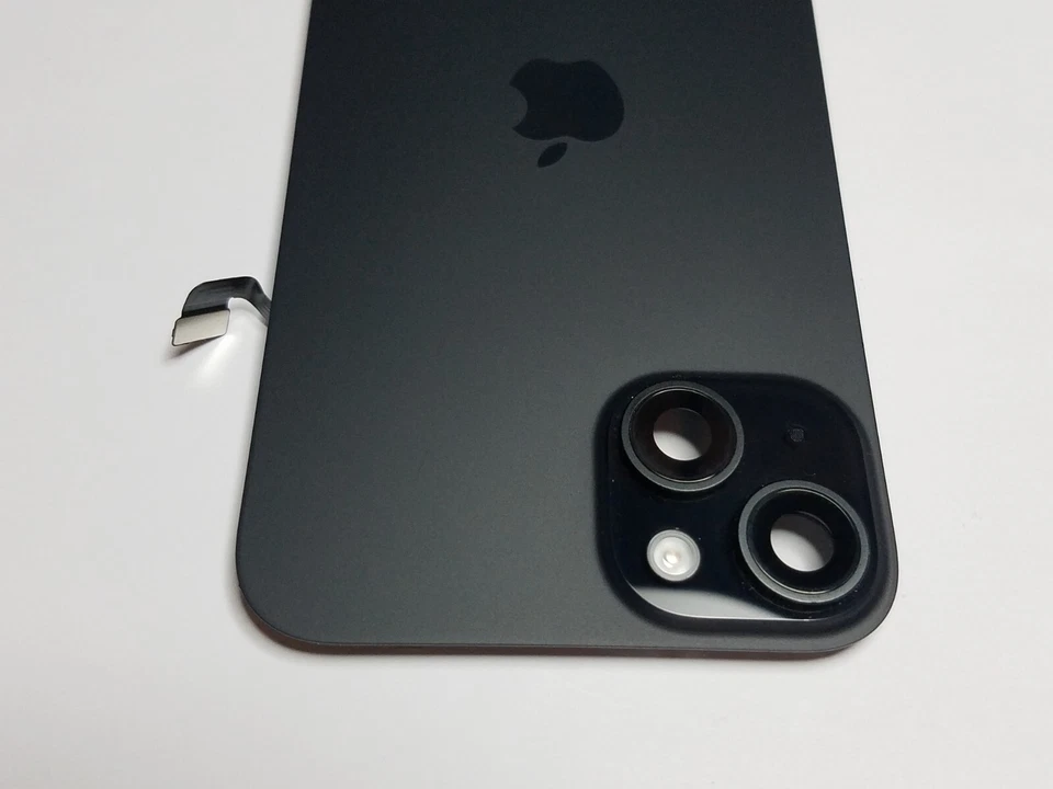 Rare Back Rear Glass Replacement For Apple iPhone 15 Plus A2847 MTXX3LL/A Black - Image 3 of 4