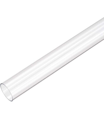 3 Stück PVC Starr Rund Klar Schlauch 1