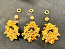 Deckelschlösser Schlösser für PLEYEL Chopin Zeit, 1840er Jahre, Bronze, Messing