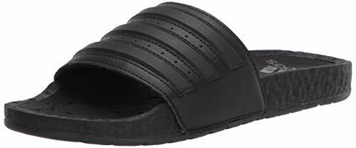 men's adidas essentials adilette boost slide sandals