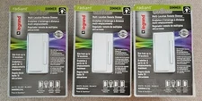 LEGRAND RADIANT MULTI-LOCATION REMOTE DIMMER HMRWCCV4 WHITE - LOT OF 3 - NEW
