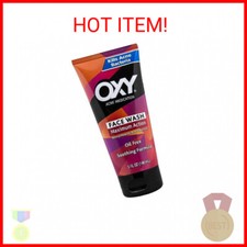 Oxy Acne Medication Face Wash - Maximum Action with Maximum Strength 10 Benzoyl