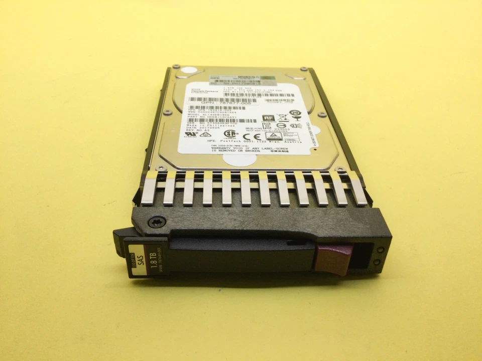 J9F49A HPE MSA 1.8TB 12G SAS 10K SFF 2.5" DP 512e ENT HDD 787649-001 - Image 4 of 4