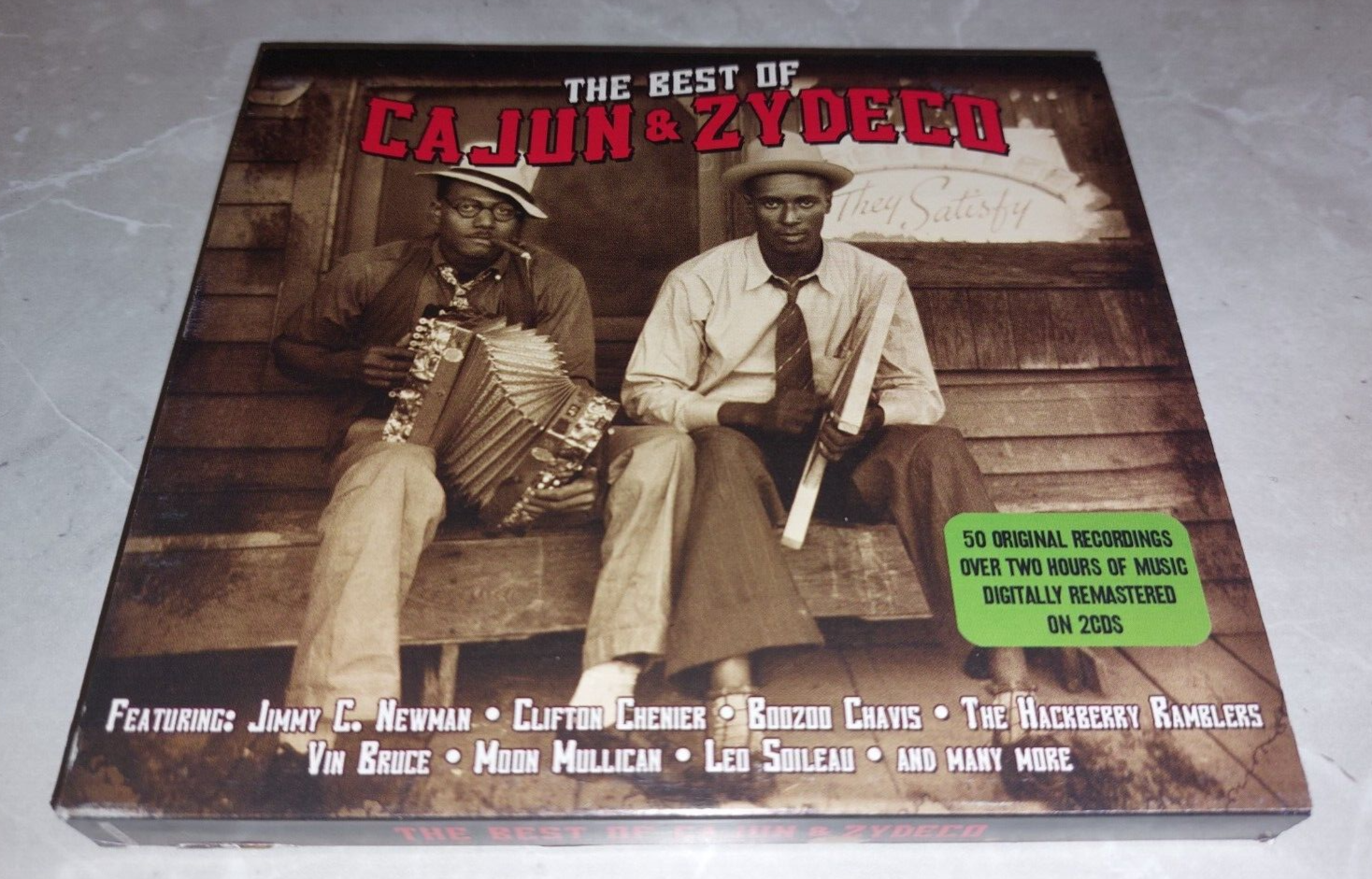 THE BEST OF CAJUN & ZYDECO ~ VARIOUS ARTISTS  2 X CD ALBUM Nr MINT 2010