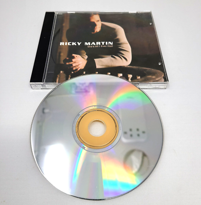 RICKY MARTIN - She's All I Ever Had CD Single Audio CD WITH LYRICS