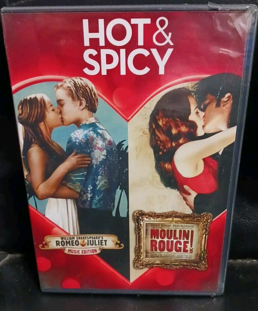 Hot & Spicy Romeo & Juliet Music Edition AND Moulin Rouge DVD NEW SEALED
