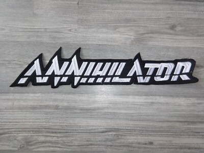 Annihilator Shape Backpatch Patch Heavy Metal Speed Thrash Metal Overkill **