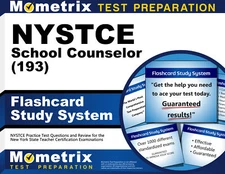 NYSTCE School Counselor (193) Flashcard Study System